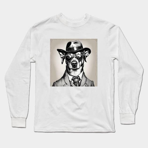 sherlock dogs (marven) Long Sleeve T-Shirt by OWLS store